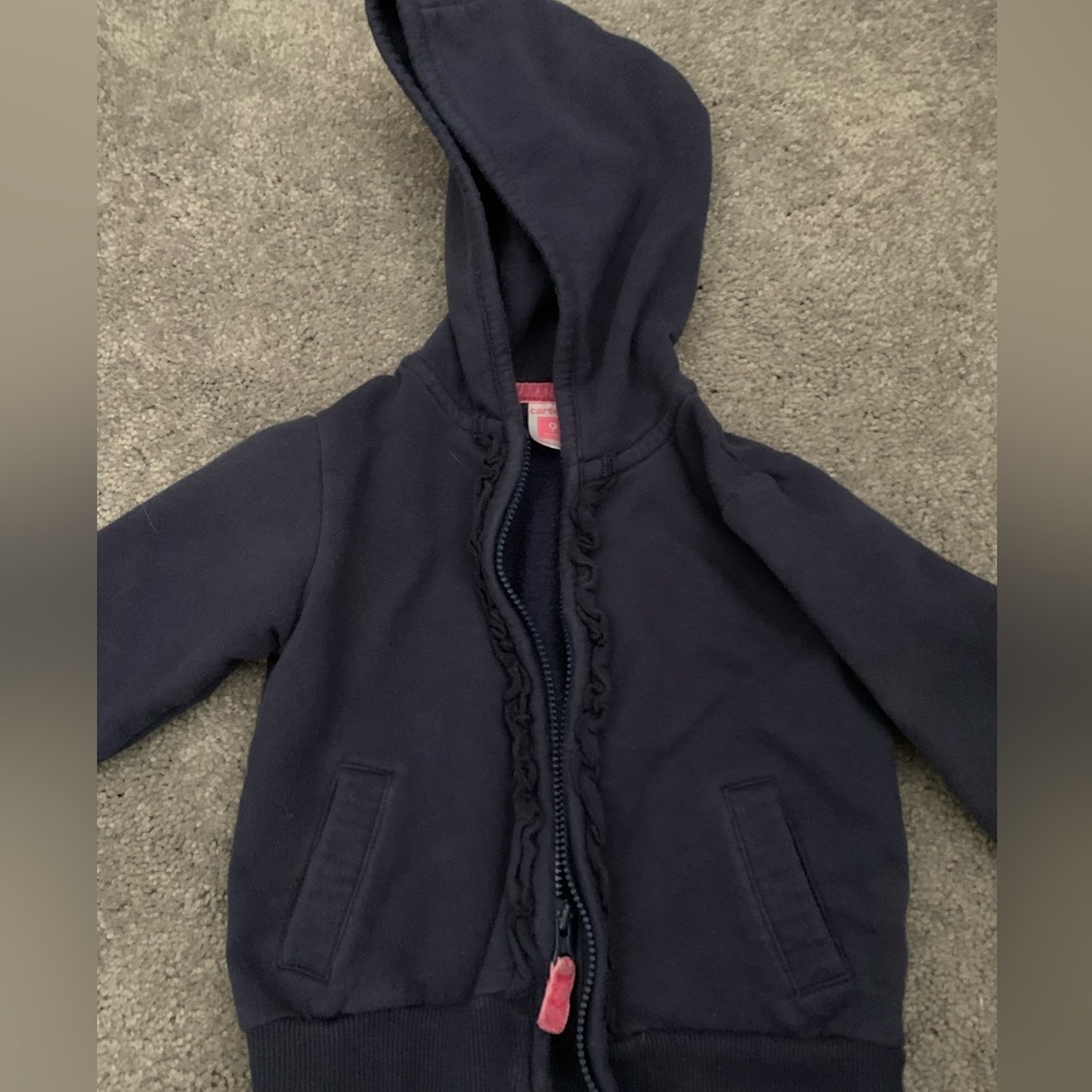 Navy carters jacket